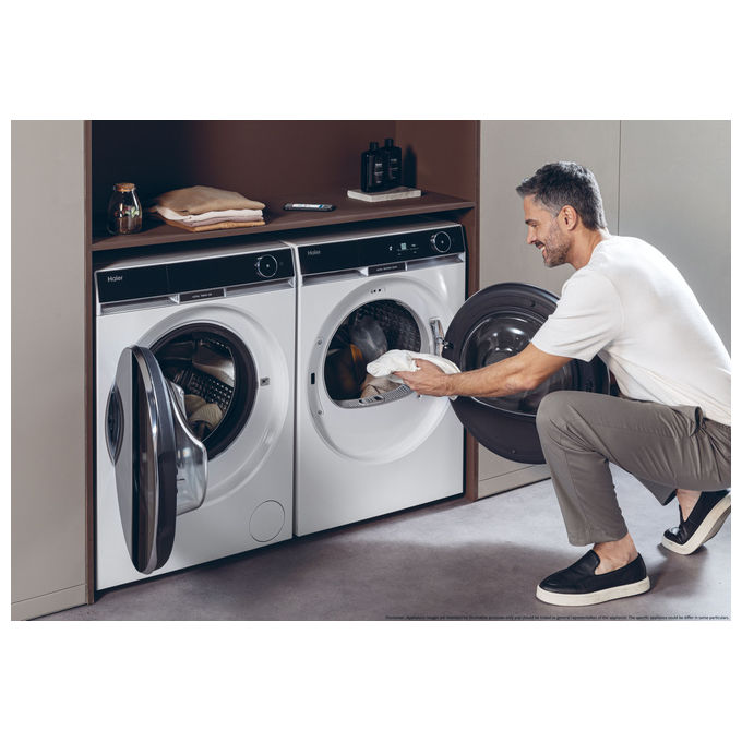 Haier Lavatrice Carica Frontale 10 Kg 1400 Giri Classe a Bianco HW100-BD14397U1