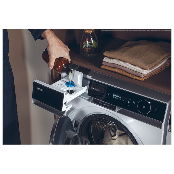 Haier Lavatrice Carica Frontale 10 Kg 1400 Giri Classe a Bianco HW100-BD14397U1