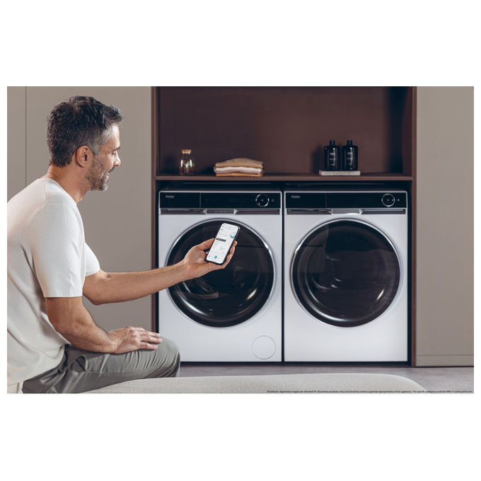 Haier Lavatrice Carica Frontale 10 Kg 1400 Giri Classe a Bianco HW100-BD14397U1