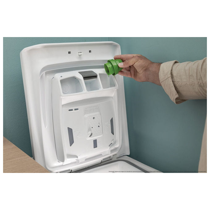 Candy TCA274TM5-S ProWash 500 Lavatrice Carica dall'alto 7 Kg Classe A 1200 rpm Inverter Wi-Fi colore Bianco