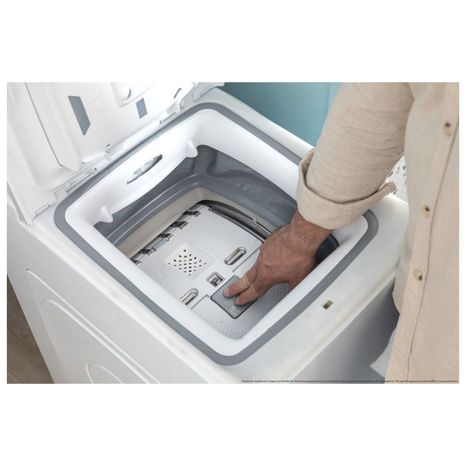 Candy TCA274TM5-S ProWash 500 Lavatrice Carica dall'alto 7 Kg Classe A 1200 rpm Inverter Wi-Fi colore Bianco