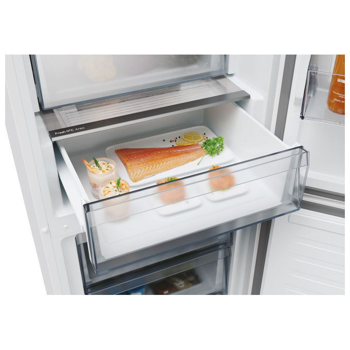 Candy CNCQ2T620DX Frigorifero Combinato Libera Installazione No Frost 2.05m Acciaio Inox colore Acciaio inox