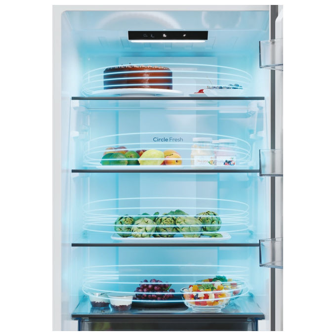 Candy CNCQ2T620DX Frigorifero Combinato Libera Installazione No Frost 2.05m Acciaio Inox colore Acciaio inox