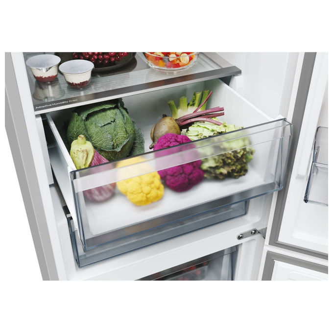 Candy CNCQ2T620DX Frigorifero Combinato Libera Installazione No Frost 2.05m Acciaio Inox colore Acciaio inox