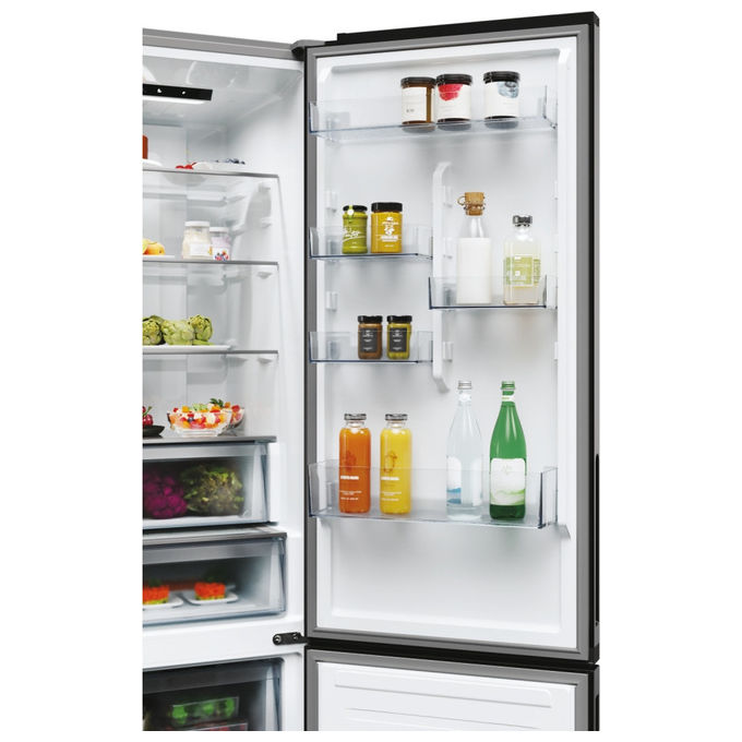 Candy CNCQ2T620DX Frigorifero Combinato Libera Installazione No Frost 2.05m Acciaio Inox colore Acciaio inox