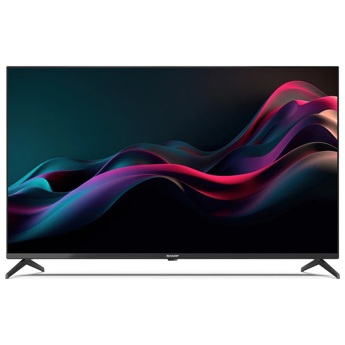 Sharp, TV 43 pollici UHD 4K Google TV, Smart TV, Nero