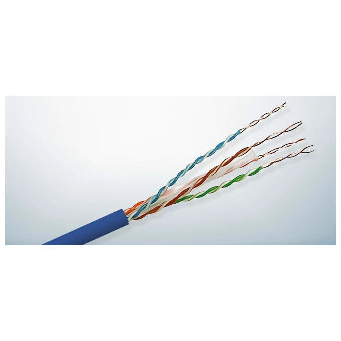 Prysmian Group, Cavo U-UTP CAT6 UC400, 4X2X24AWG, Guaina LSHF, Blu, Box 305M