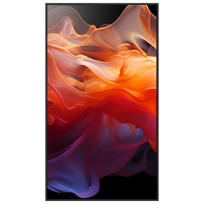 Sharp, MultiSync E509, Pannello Segnaletica Digitale 50'', 4K Ultra HD, Nero