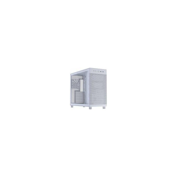 Asus, Case PC, Prime AP303 TG, Mid-Tower ATX, Bianco, Vetro Temperato