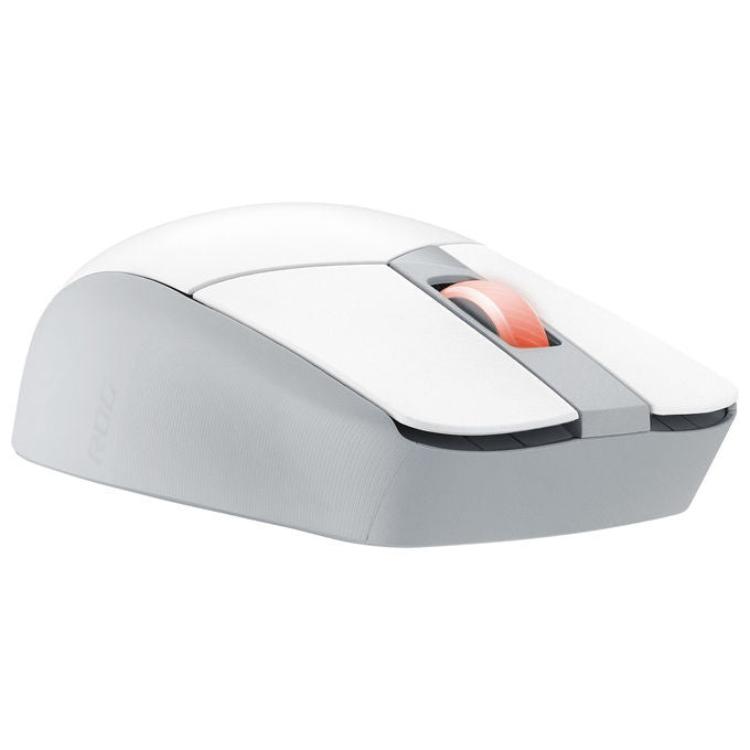 Asus 90MP03D0-BMUA10 ROG Strix Impact III Mouse Gaming Wireless Ambidestro Ottico 36000 DPI Bluetooth 5.1 450h colore Bianco