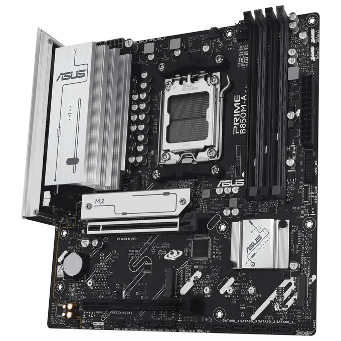 ASUS Prime B850M-A-CSM Scheda Madre Micro-ATX Socket AM5 Chipset AMD B850