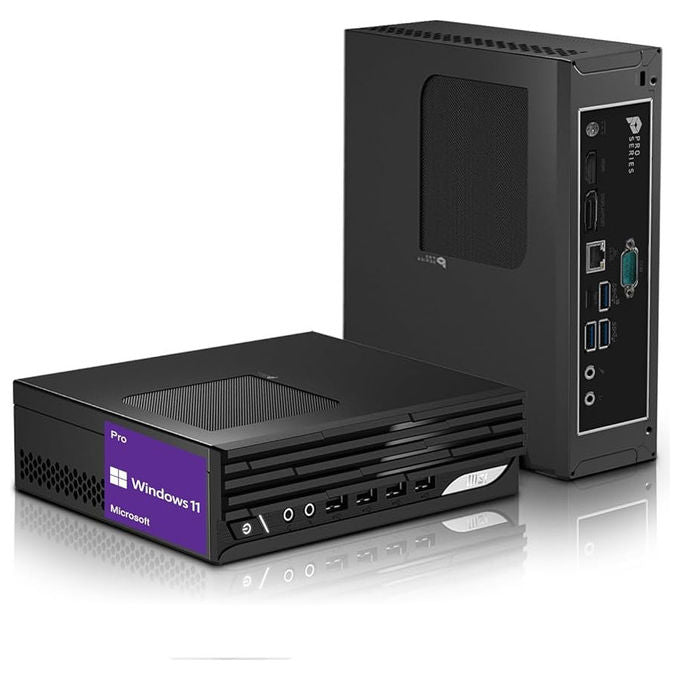 Msi Pro DP21 14M-243BEU, Mini PC Nero, Intel Core i5-14400, Wi-Fi 6