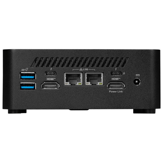 Msi, Mini PC, Cubi NUC AI 1UMG-007EU, Intel Core Ultra 5 125H, 8 GB DDR5, 512 GB SSD, Nero