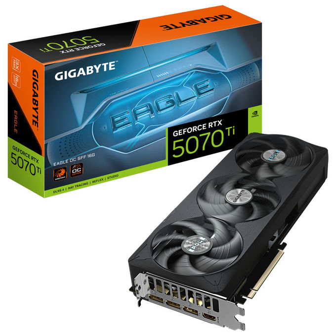 Gigabyte, GeForce RTX 5070 Ti Eagle OC SFF 16G, Scheda Grafica