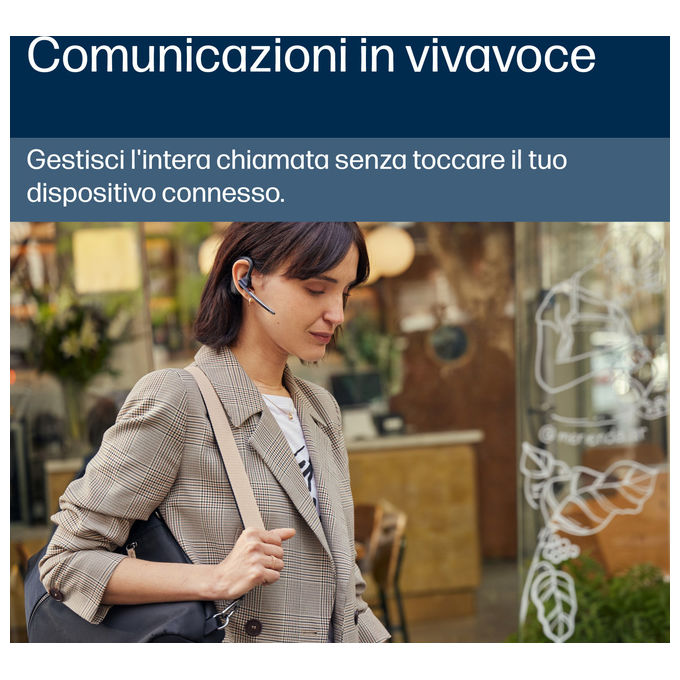 Hp Poly, Auricolare Bluetooth Voyager Legend 30, Mono, Nero