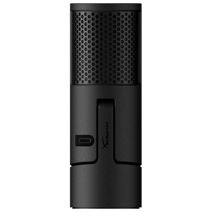 HyperX AR0A0AA SoloCast 2 Microfono USB Cardioide 96 kHz tap-to-mute Filtro antipop Gaming Streaming colore Nero