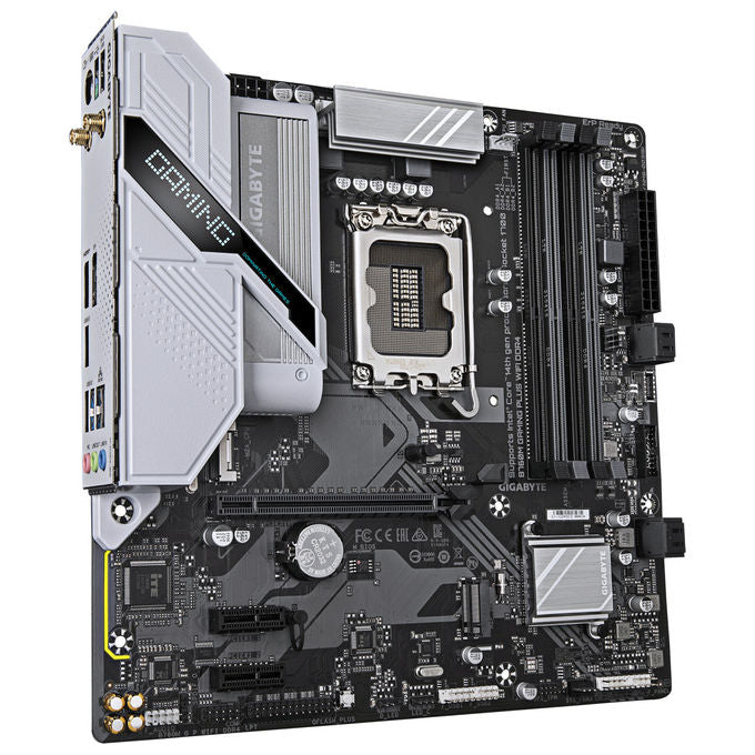 Gigabyte, Scheda Madre B760M Gaming Plus Wifi DDR4, Chipset Intel, Socket LGA 1700
