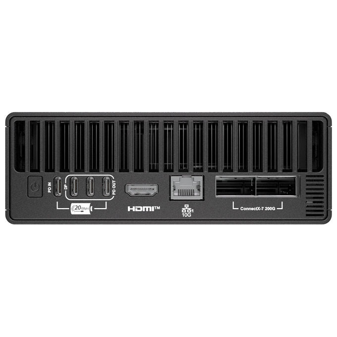 MSI 9S6-C9311-32S EdgeXpert Mini PC Supercomputer AI NVIDIA GB10 Grace Blackwell 128 GB LPDDR5x SSD 4 TB NVMe Wi-Fi 7 colore Nero