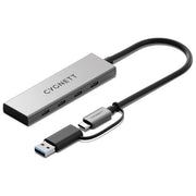 Cygnett Unite Hub USB-C a USB-C 4 in 1 Alluminio
