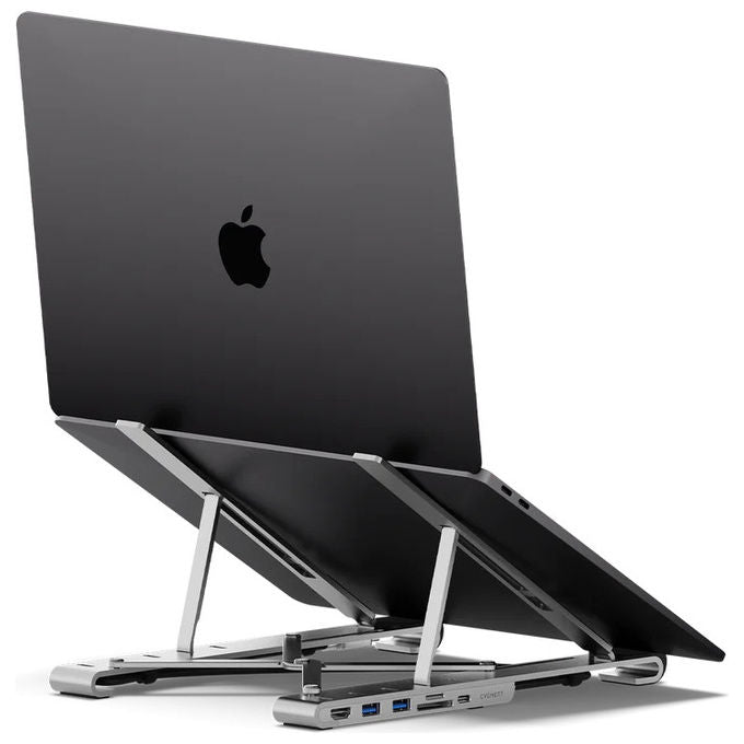 Cygnett Hub 7 in 1 con Supporto Pieghevole per Laptop