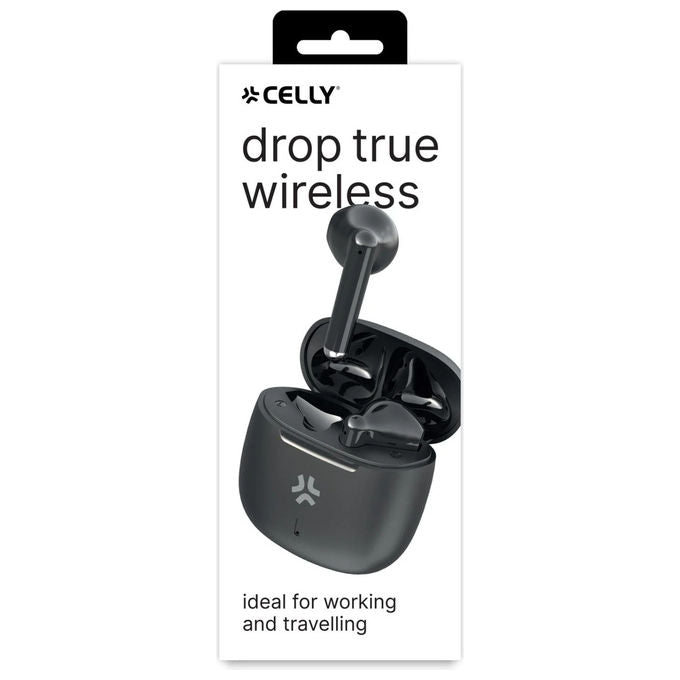 Celly, Auricolari True Wireless, Neri