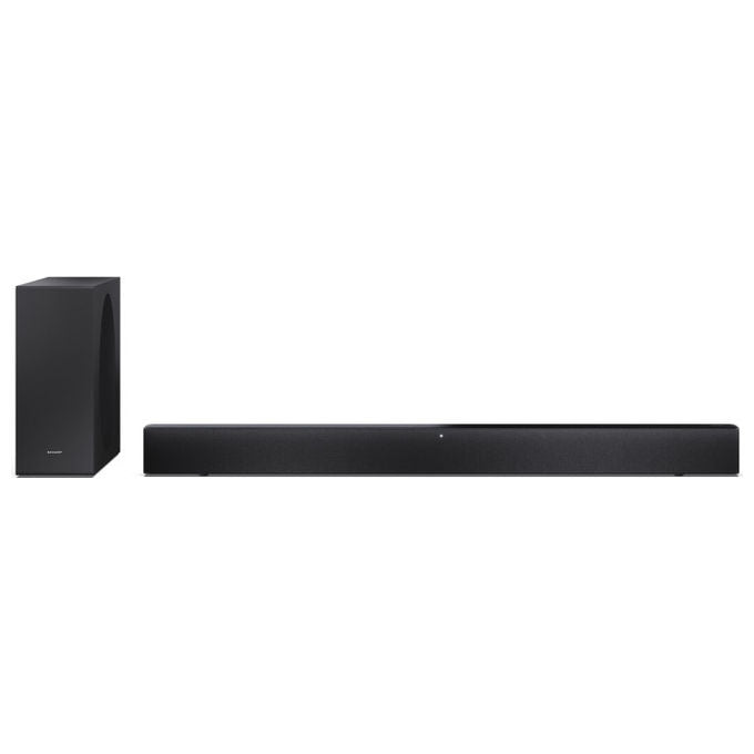 Sharp Soundbar 2.1 Canali Nero 330W con Subwoofer Wireless