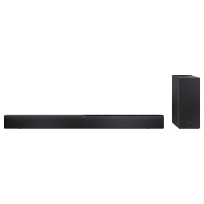 Sharp Soundbar 2.1 Canali Nero 330W con Subwoofer Wireless