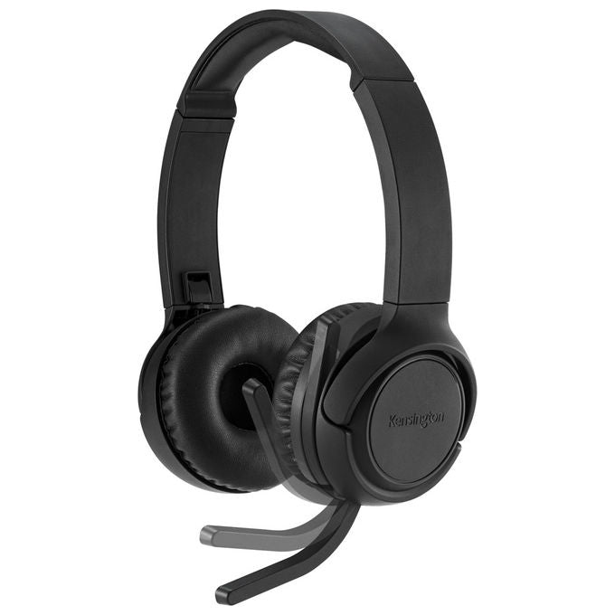 Kensington, Cuffie Bluetooth On-Ear H1050 EQ, Eliminazione Rumori, Nere