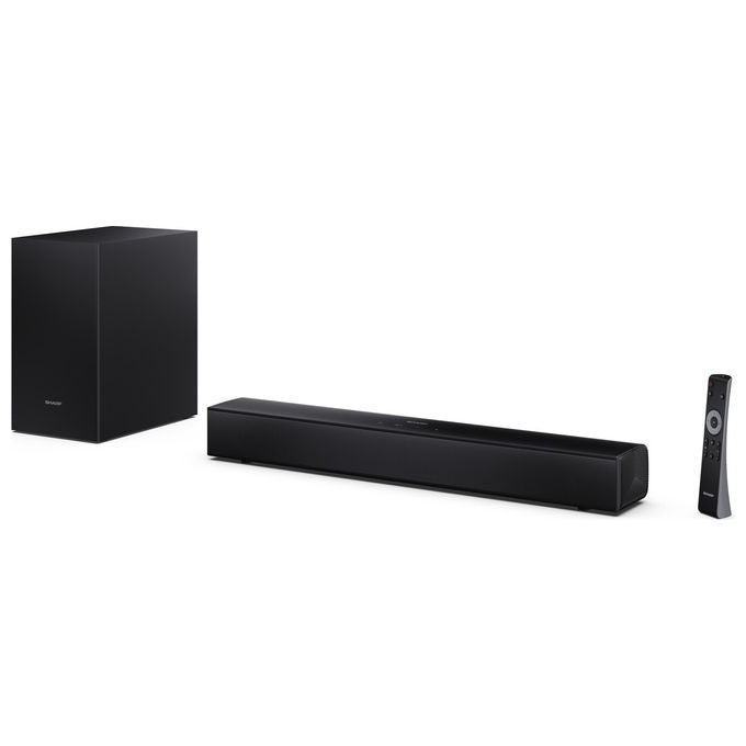 Sharp, Soundbar 2.1, Con Subwoofer Wireless, Bluetooth