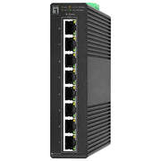 LevelOne, Switch di Rete Gestito Gigabit Ethernet PoE, Serie IGS-2108P, Nero