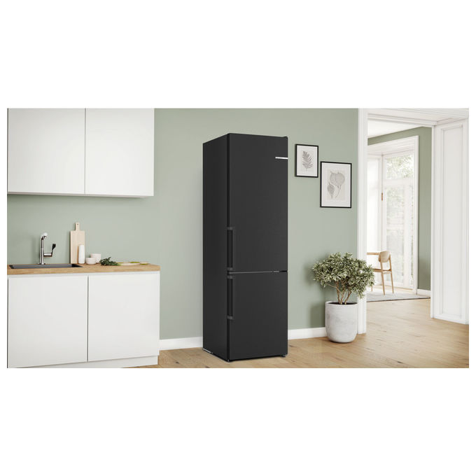 Bosch KGN39VXCT Frigorifero Combinato Libera Installazione Acciaio nero antimpronta colore Acciaio nero antimpronta