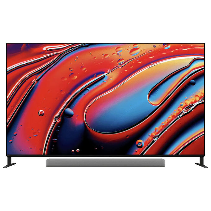 Sony, Tv 65'' 4K Ultra Hd Smart Tv Qled, Wi-Fi Nero