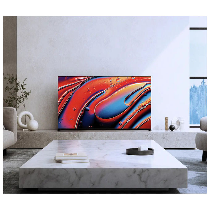 Sony, Tv 65'' 4K Ultra Hd Smart Tv Qled, Wi-Fi Nero