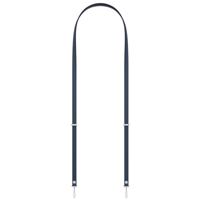Apple, Tracolla per iPhone, Tessuto Riciclato, Magneti, Blu