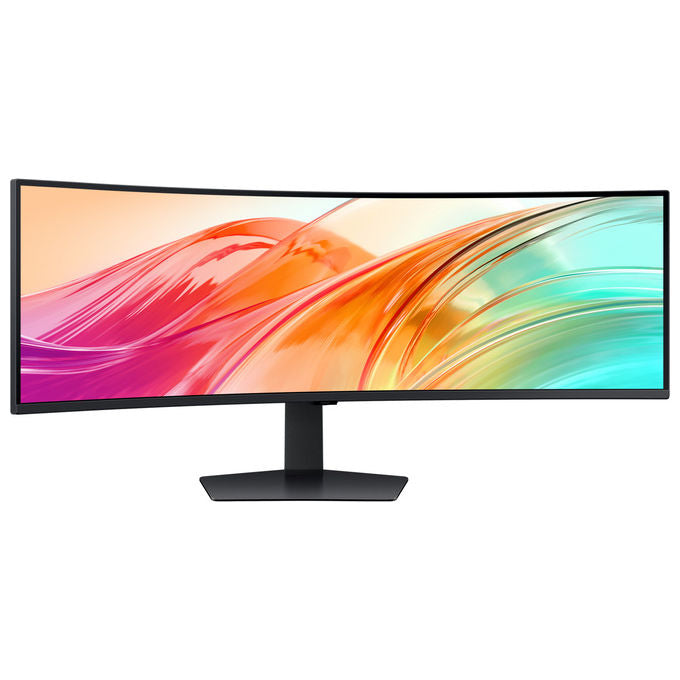 Samsung Monitor PC curvo 49'' Dual QHD LCD Nero