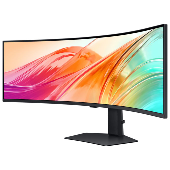 Samsung Monitor PC curvo 49'' Dual QHD LCD Nero