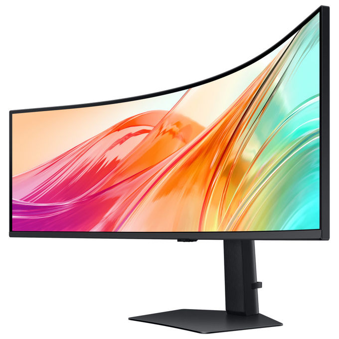 Samsung Monitor PC curvo 49'' Dual QHD LCD Nero