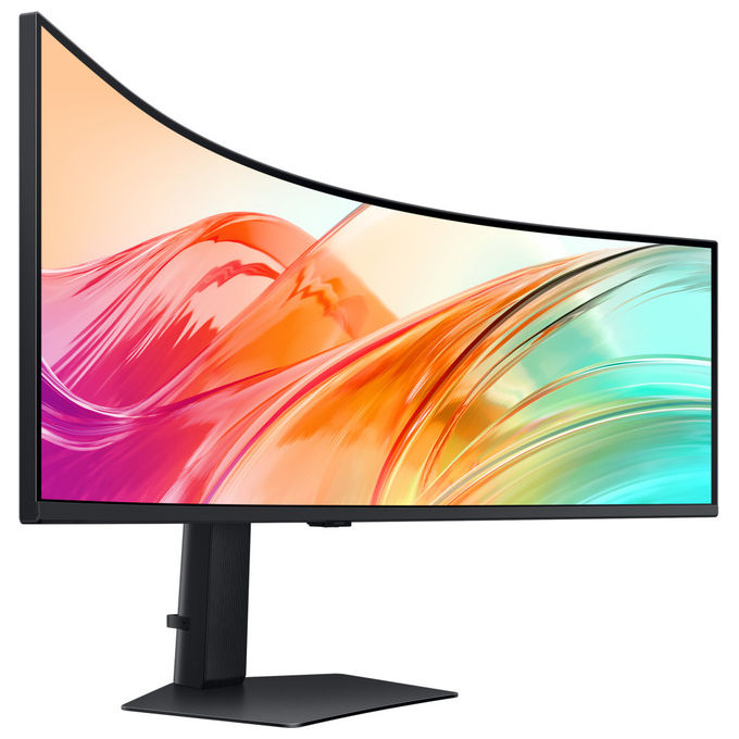 Samsung Monitor PC curvo 49'' Dual QHD LCD Nero