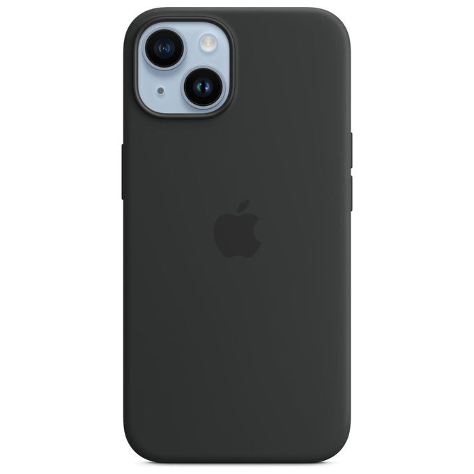 Apple, Custodia in Silicone MagSafe, iPhone 14, Mezzanotte
