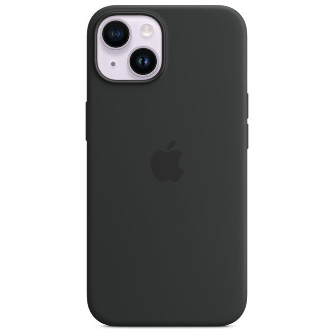 Apple, Custodia in Silicone MagSafe, iPhone 14, Mezzanotte