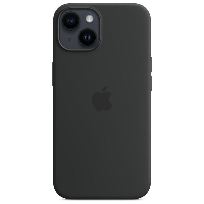 Apple, Custodia in Silicone MagSafe, iPhone 14, Mezzanotte