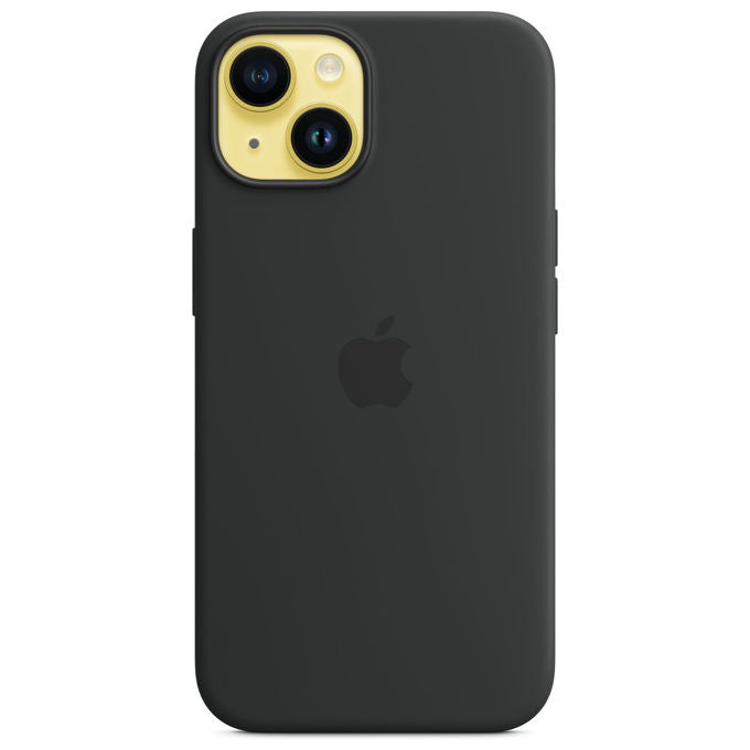 Apple, Custodia in Silicone MagSafe, iPhone 14, Mezzanotte