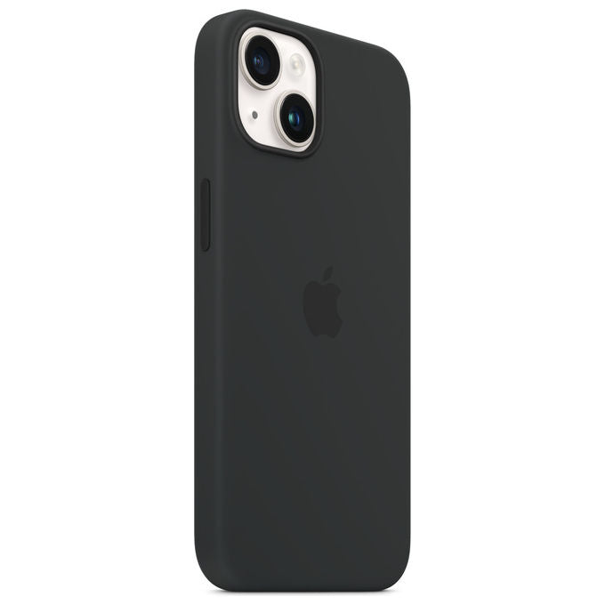 Apple, Custodia in Silicone MagSafe, iPhone 14, Mezzanotte