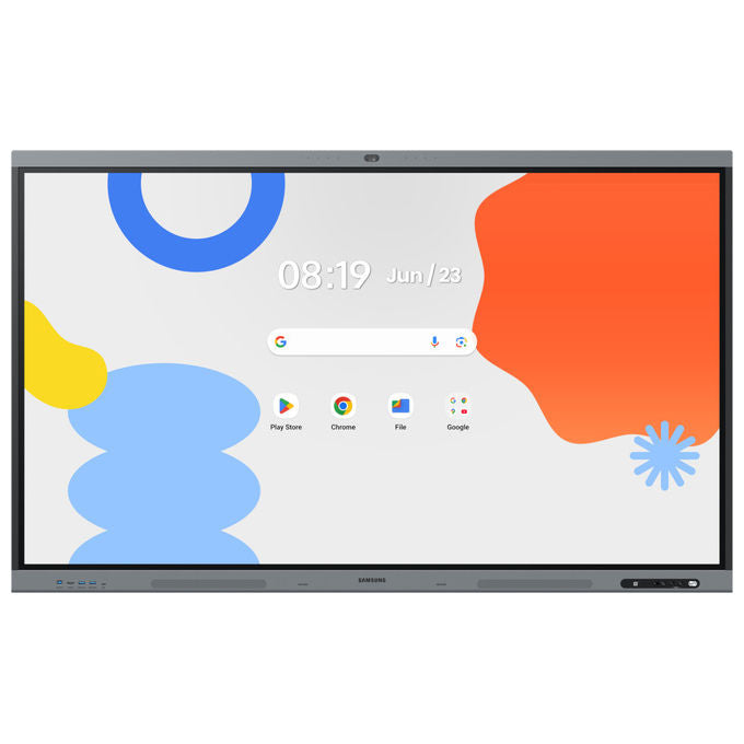 Samsung Lavagna Interattiva Touch Screen 86 Pollici 3840 x 2160 Pixel LH86WAFPLGC Nero-Grigio