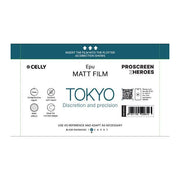 Celly Pellicola Protettiva Universale Opaca 10 Pezzi Profilm Matt Tokyo