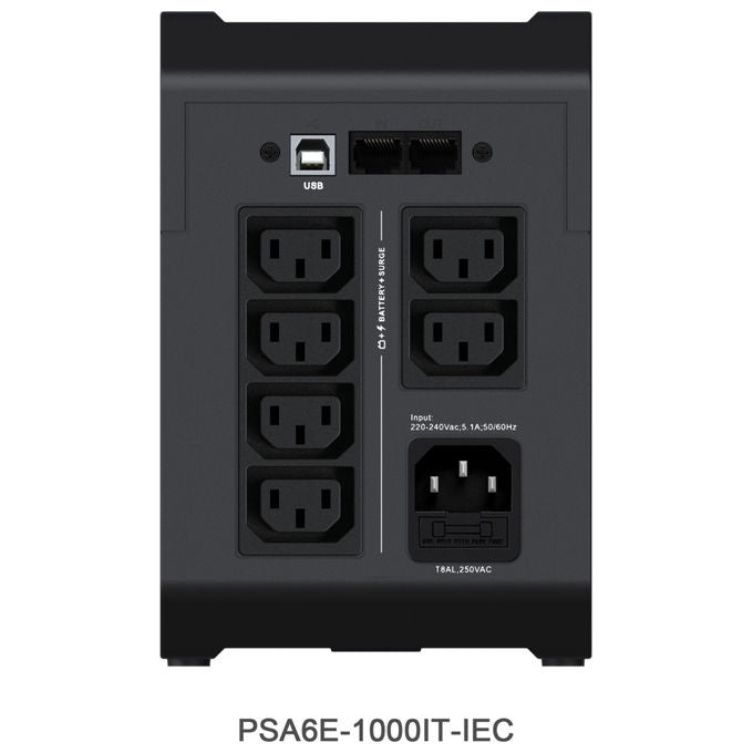 Vertiv Gruppo di Continuita' UPS Line Interactive 1 kVA PSA6E-1000IT-IEC