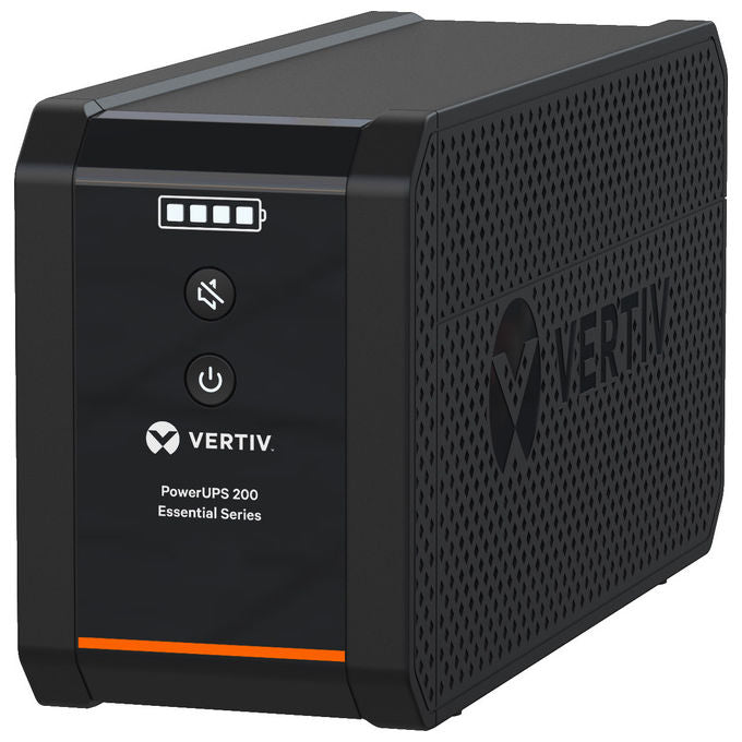 Vertiv PSA6E-600IT-IEC, Gruppo di Continuita', 0.6 kVA, 315 W, Linea Interattiva, Nero