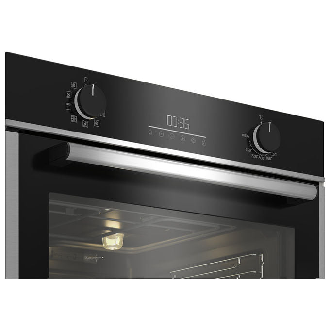 Beko BCBIM16300XDE b300 Forno da incasso Elettrico Multifunzione 72 L Classe A+ 9 Funzioni Grill Aria Calda 3D (60x60x60 cm) colore Acciaio Inox