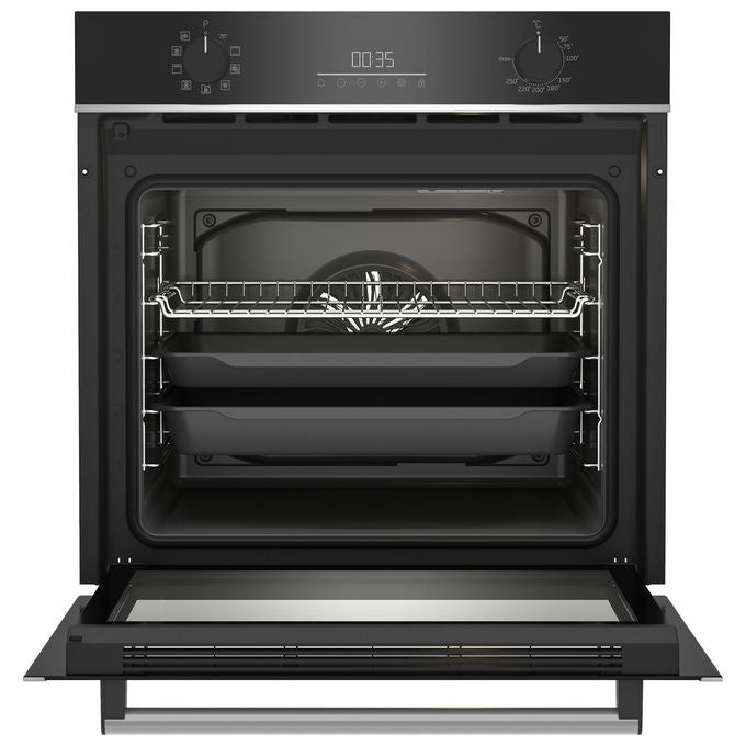 Beko BCBIM16300XDE b300 Forno da incasso Elettrico Multifunzione 72 L Classe A+ 9 Funzioni Grill Aria Calda 3D (60x60x60 cm) colore Acciaio Inox