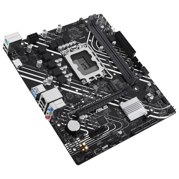 Asus Prime H610M-K D4 ARGB, Scheda Madre, Intel H610, LGA 1700, micro ATX